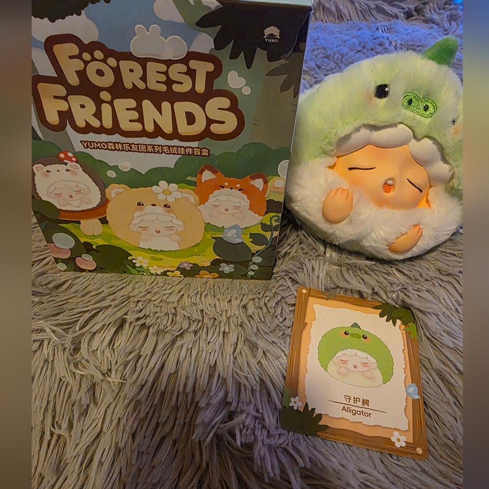 Jotoys Forest Friends Plush Pendant- Aligator 🐊